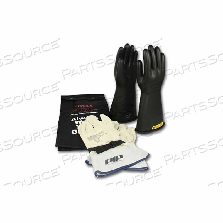 ESP KIT, 1 PAIR BLACK ESP GLOVE, 1 PAIR COW, CLASS 2, SIZE 11 