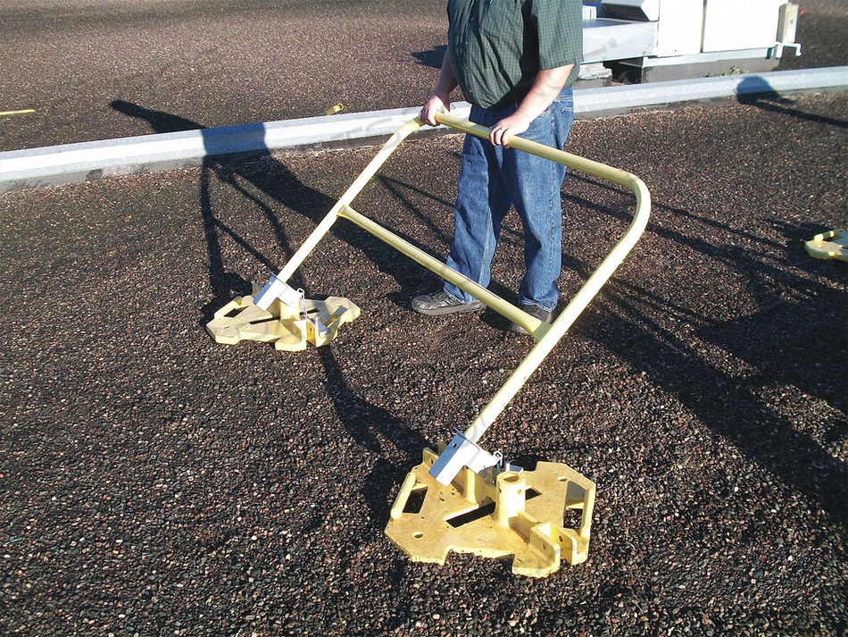 GUARDRAIL ADAPTER YELLOW by Garlock Safety Systems