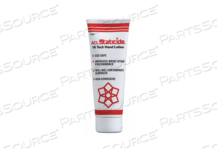HAND LOTION UNSCENTED 8 OZ. BOTTLE by ACL Staticide