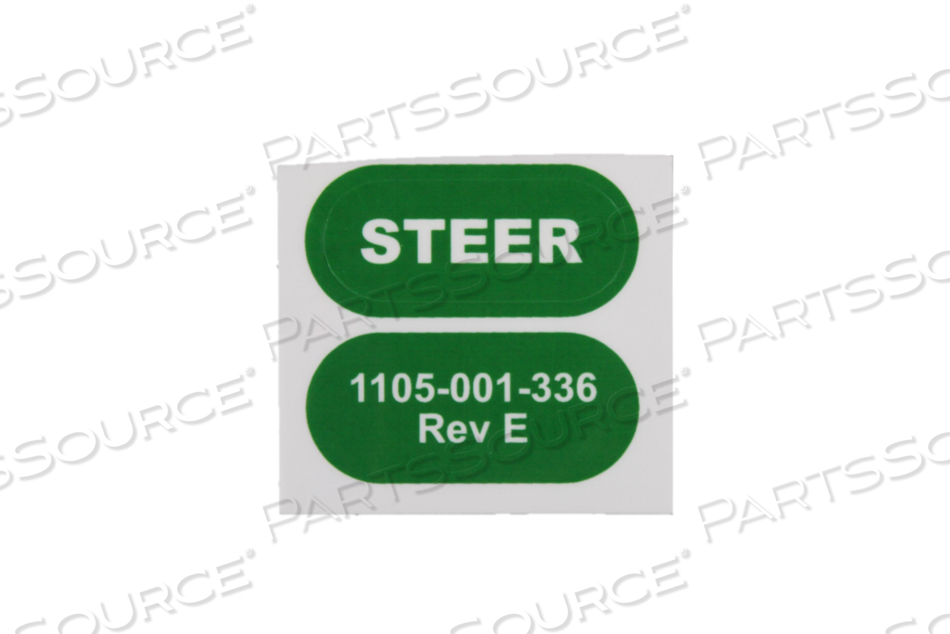LABEL, STEER, GREEN by Stryker Medical