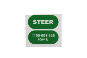 LABEL, STEER, GREEN by Stryker Medical LABEL, STEER, GREEN by Stryker Medical