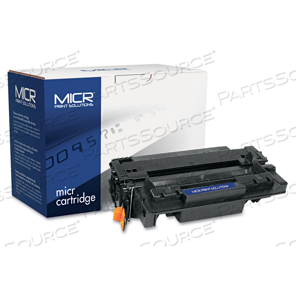 COMPATIBLE CE255X(M) (55XM) HIGH-YIELD MICR TONER, 12,500 PAGE-YIELD, BLACK by MICR Print Solutions COMPATIBLE CE255X(M) (55XM) HIGH-YIELD MICR TONER, 12,500 PAGE-YIELD, BLACK by MICR Print Solutions