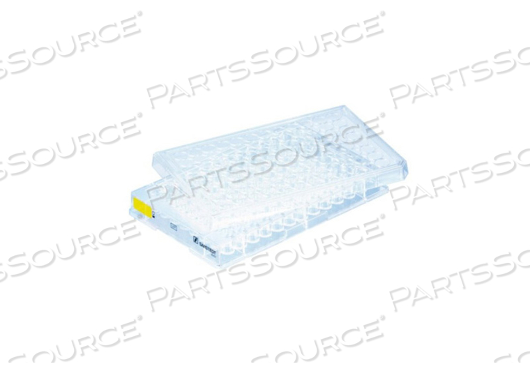 TISSUE CULTURE PLATE, 96 WELL FLAT INDIVIDUALLY WRAPPED STERILE 