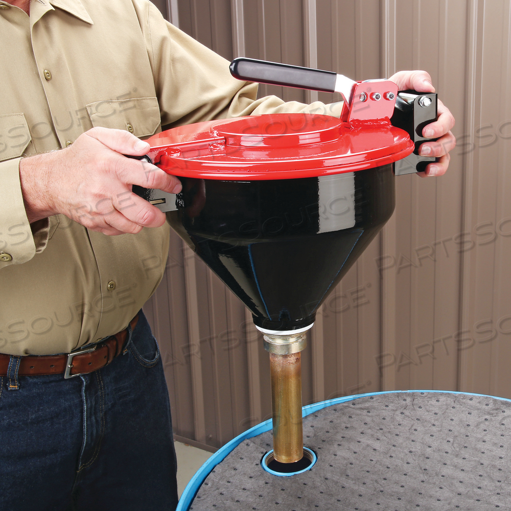 FLAME ARRESTOR FOR PIG DRUM FUNNEL by New Pig Corporation