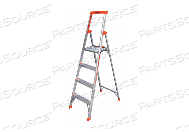 FLIP-N-LITE ALUMINUM PLATFORM STEP LADDER - 6' by Little Giant