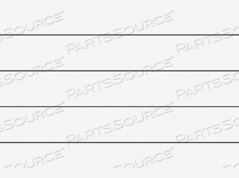 MAGNETIC STRIPS PRE-CUT 6IN WHITE PK25 by Magna Visual