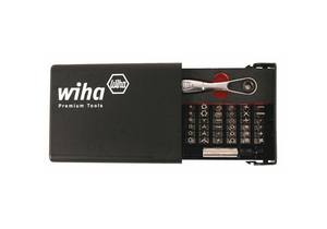 SECURITY BIT SET 39 PCS. 1/4 HEX SHANK by Wiha Tools SECURITY BIT SET 39 PCS. 1/4 HEX SHANK by Wiha Tools