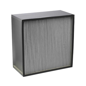 HIGH CAPACITY HEPA FILTER, MICROGUARD HC, 99.97%, 24X24X11-1/2 IN by Parker Hannifin Corp (HVAC division)