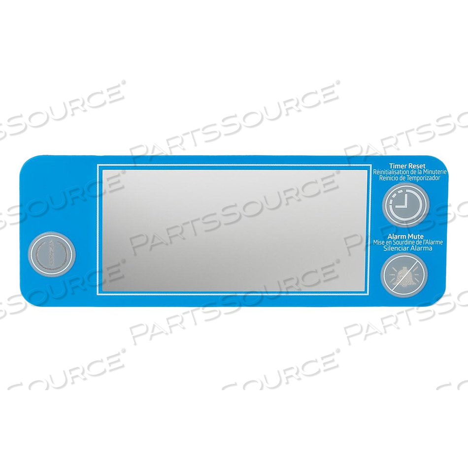 FRONT PANEL LABEL FOR HEMO-FORCE II MDS600INT2 AND MDS600SQ2 by Medline Industries, Inc.