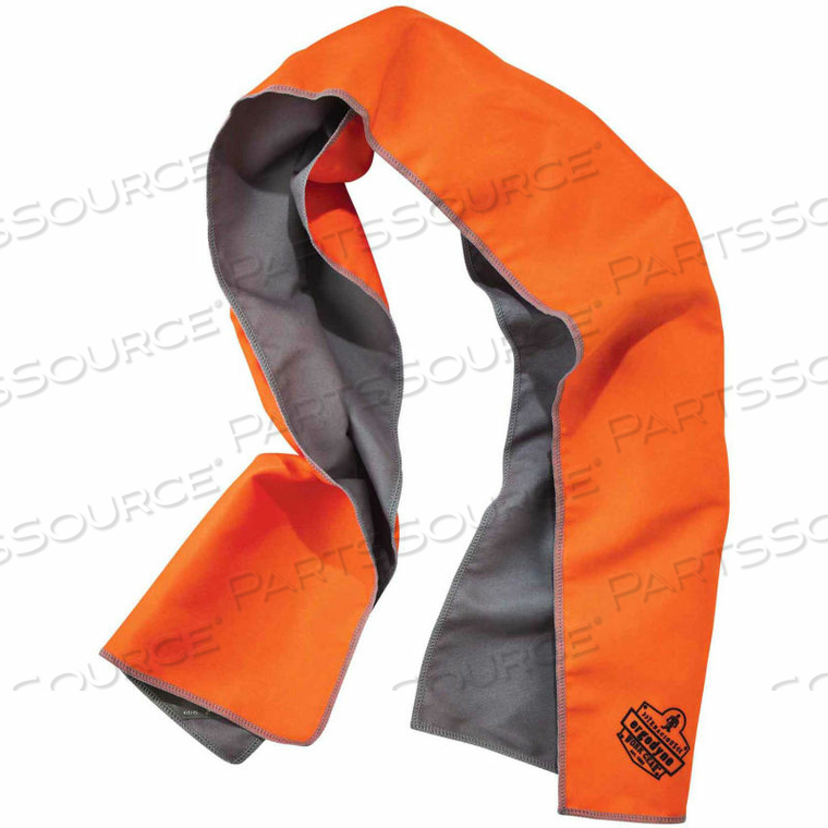 6602MF EVAPORATIVE MICROFIBER COOLING TOWEL, ORANGE by Ergodyne 6602MF EVAPORATIVE MICROFIBER COOLING TOWEL, ORANGE by Ergodyne