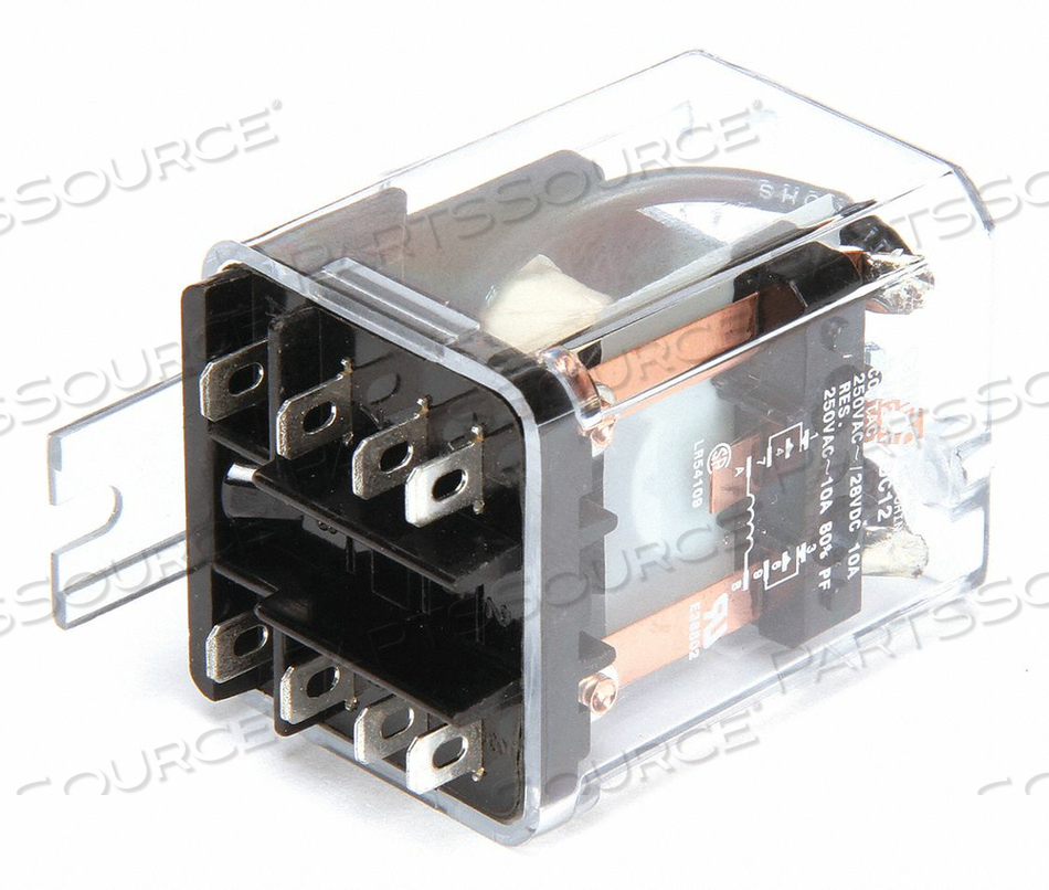 H8095 FLANGE RELAY 12VDC 8 PINS 10A @ 240V AC by Omron - Electronic Division H8095 FLANGE RELAY 12VDC 8 PINS 10A @ 240V AC by Omron - Electronic Division