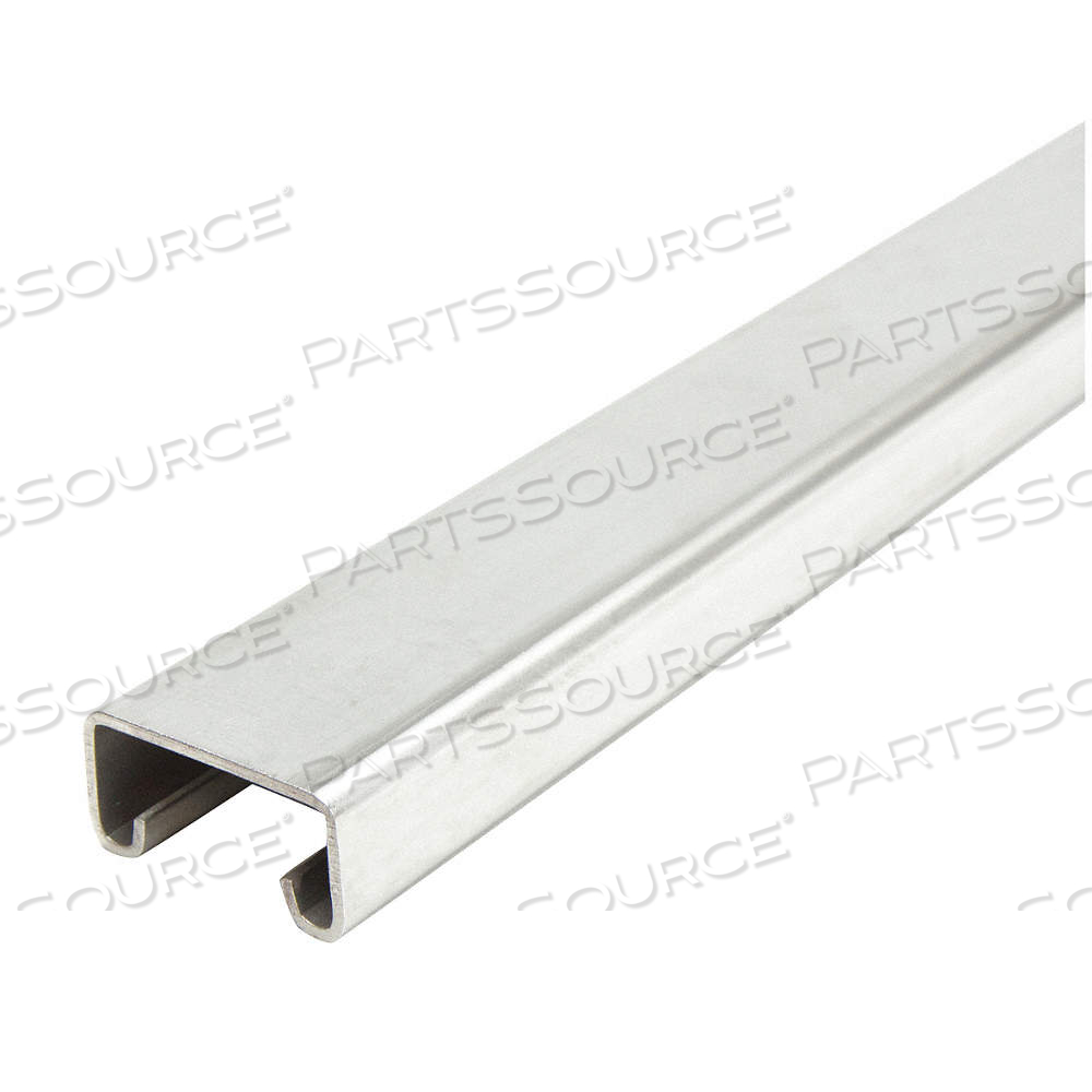 STRUT CHANNEL - SOLID WALL, 304 STAINLESS STEEL, 14 GA GAUGE, 13/16 IN OVERALL HT, 10 FT OVERALL LG by Approved Vendor