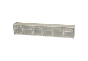 TIP OUT BIN 6 BINS 3-3/4X23-5/8X4-1/2 by Akro-Mils / Myers Industries, Inc
