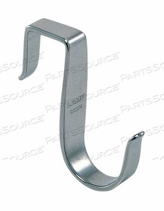 SINGLE POINT HOOK, FASTENING METHOD OVER THE DOOR, POINTS PER HOOK 1, NUMBER OF HOOKS 1, BASIC HOOK MATERIAL STAINLESS STEEL, HOOK FINISH SA by Sugatsune America Inc