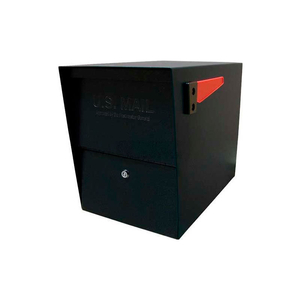 MAIL BOSS PACKAGE MASTER COMMERCIAL LOCKING MAILBOX BLACK by Epoch Design LLC Dba Mail Boss MAIL BOSS PACKAGE MASTER COMMERCIAL LOCKING MAILBOX BLACK by Epoch Design LLC Dba Mail Boss