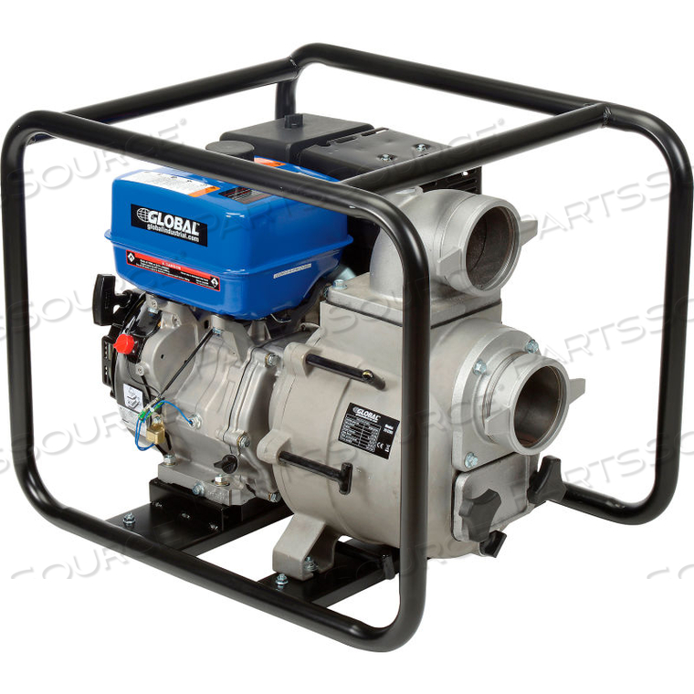 PORTABLE GASOLINE TRASH PUMP 4┐ INTAKE/OUTLET 14HP by United Power Equipment Co. Ltd