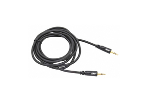 STEREO AUDIO CABLE PLASTIC 5.80 H BLACK by MobileSpec