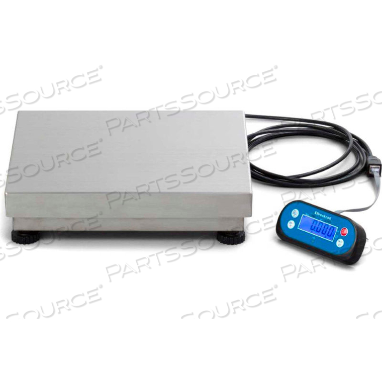6720U POINT OF SALE DIGITAL SCALE 30LB X 0.01LB WITH EXTERNAL DISPLAY, 12" X 14" PLATFORM by Brecknell 6720U POINT OF SALE DIGITAL SCALE 30LB X 0.01LB WITH EXTERNAL DISPLAY, 12" X 14" PLATFORM by Brecknell