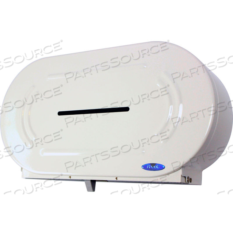 TWIN JUMBO TOILET TISSUE DISPENSER - WHITE by Frost Products Ltd TWIN JUMBO TOILET TISSUE DISPENSER - WHITE by Frost Products Ltd