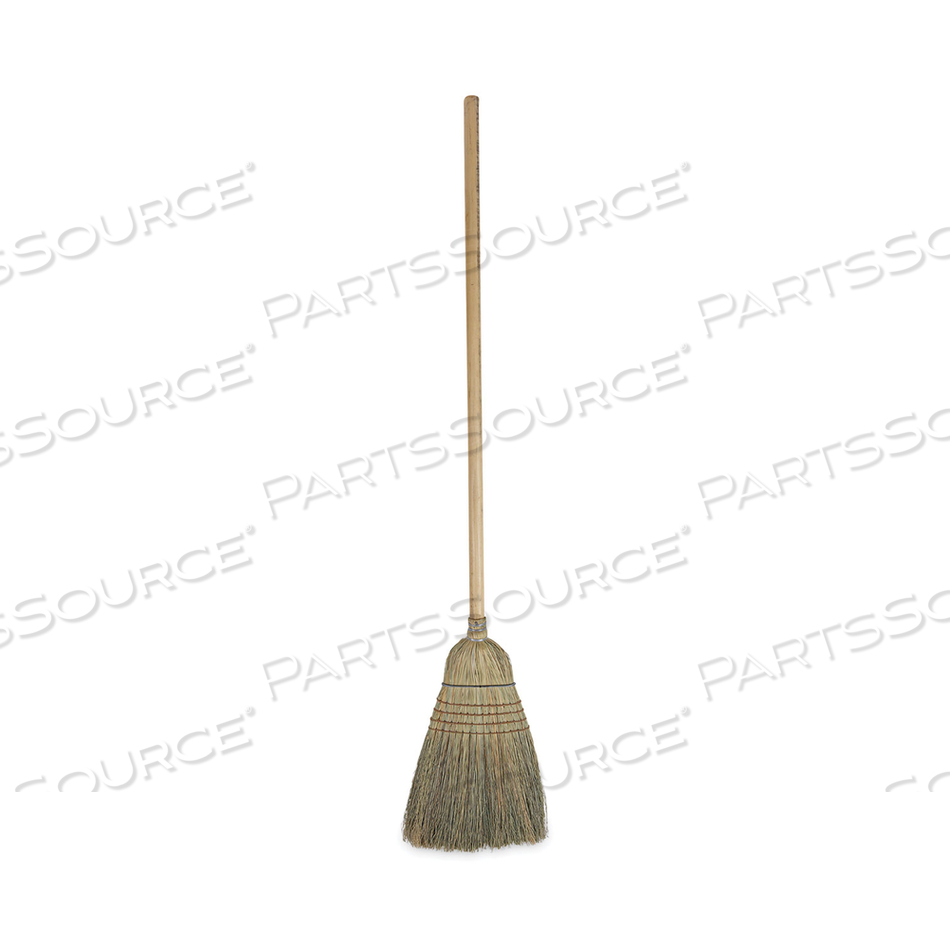 WAREHOUSE BROOM, CORN FIBER BRISTLES, 56" OVERALL LENGTH, NATURAL by Boardwalk WAREHOUSE BROOM, CORN FIBER BRISTLES, 56" OVERALL LENGTH, NATURAL by Boardwalk