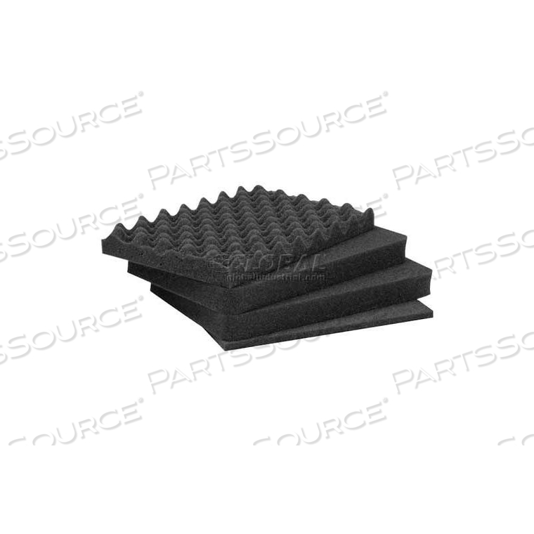 FOAM INSERTS (3 PART) FOR NANUK 920 CASE by Plasticase Inc.