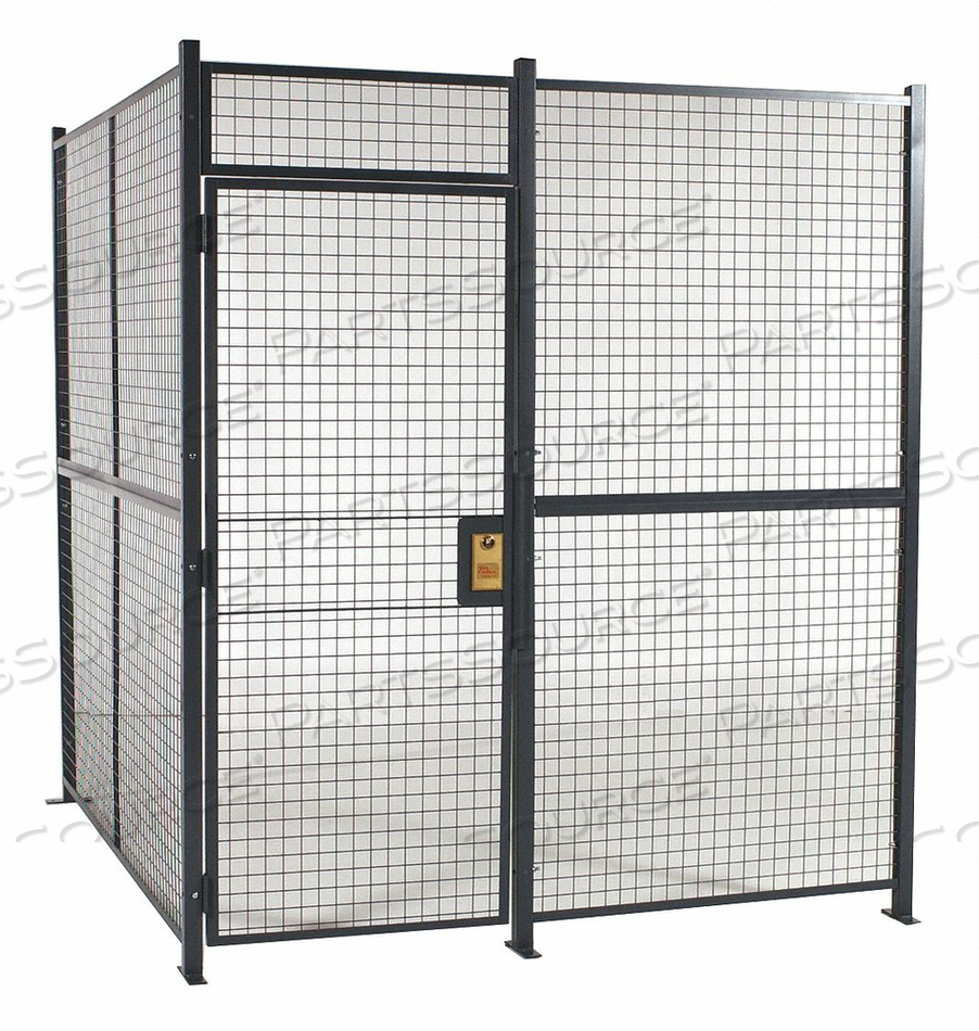 WELDED PARTITION CAGE 10FT. 4IND 2 SIDED by Rapidwire WELDED PARTITION CAGE 10FT. 4IND 2 SIDED by Rapidwire
