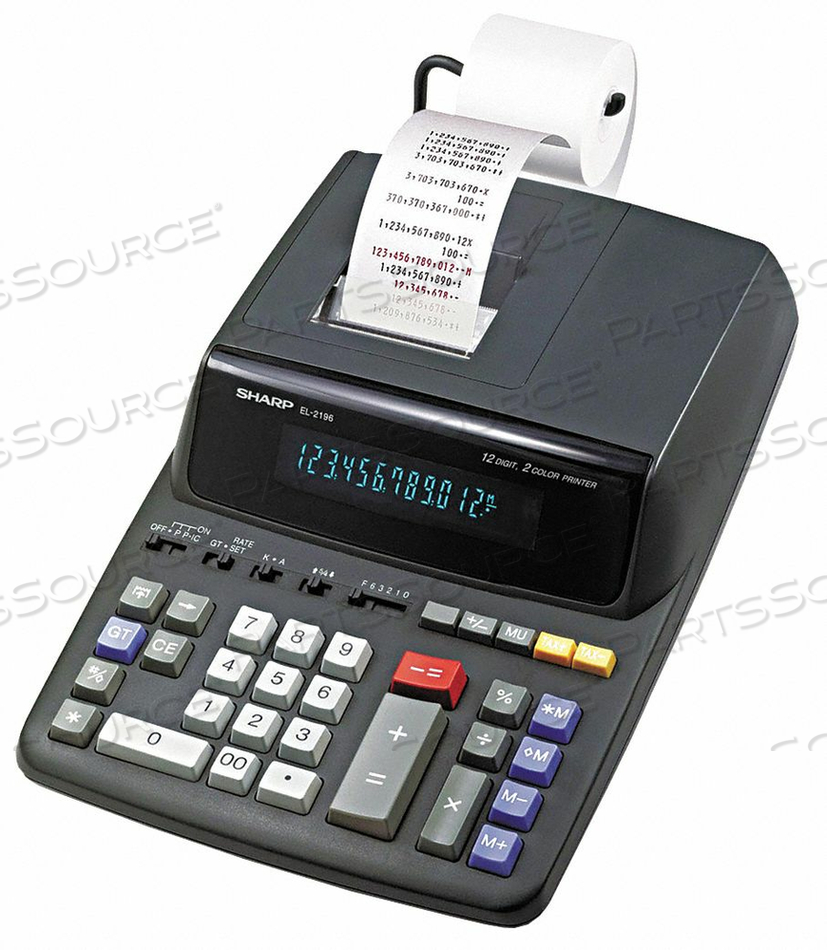 DESKTOP CALCULATOR PRINTING 12 DIGIT by Sharp Electronics Corporation