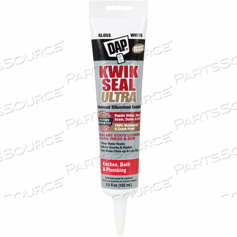 KWIK SEAL ULTRA - 5.5 OZ., WHITE - by DAP Products Inc.