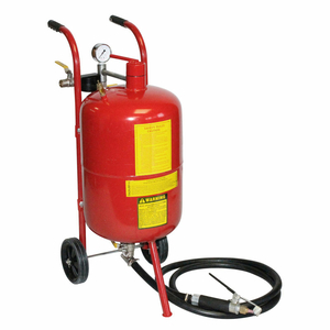 10 GAL PORTABLE DEADMAN BLASTER, STEEL by Allsource Blasters & Equipment 10 GAL PORTABLE DEADMAN BLASTER, STEEL by Allsource Blasters & Equipment