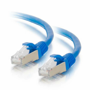 5 FT CAT6 SNAGLESS SHIELDED (STP) ETHERNET NETWORK PATCH CABLE, BLUE by Legrand AV (C2G)