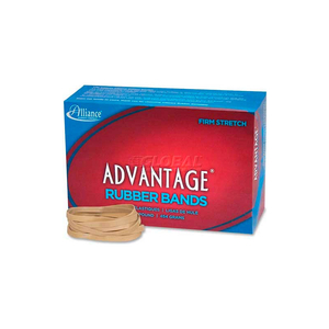 ADVANTAGE RUBBER BANDS, SIZE # 64, 3-1/2" X 1/4", NATURAL, 1 LB. BOX by Alliance Rubber Company