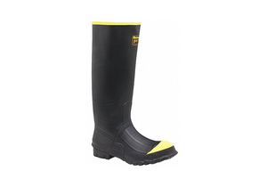 RUBBER BOOT MEN'S 7 KNEE BLACK PR by Lacrosse