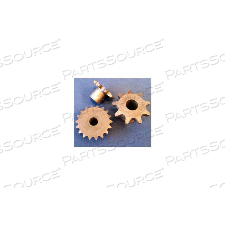 #25 ROLLER CHAIN SPROCKETS 25B19, NYLATRON, 1/4 PITCH, 19 TOOTH ROLLER 