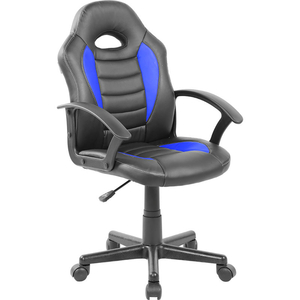 TECHNI MOBILI KID'S GAMING AND STUDENT RACER CHAIR - BLACK AND BLUE by Rta Products LLC