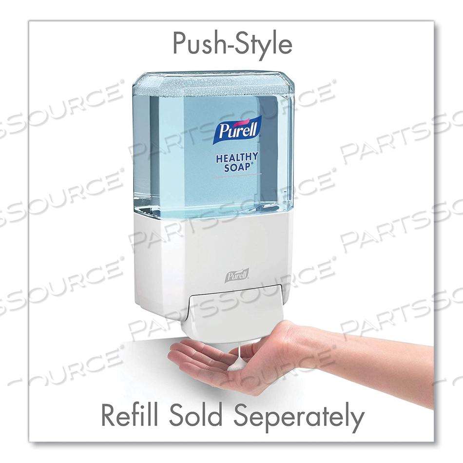 ES4 SOAP PUSH-STYLE DISPENSER, 1,200 ML, 4.88 X 8.8 X 11.38, WHITE by Purell ES4 SOAP PUSH-STYLE DISPENSER, 1,200 ML, 4.88 X 8.8 X 11.38, WHITE by Purell