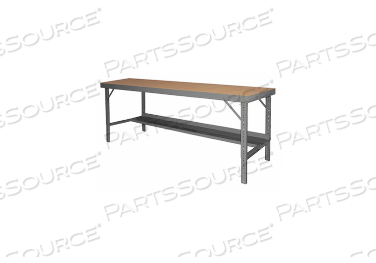ADJ. WORK TABLE PARTICLEBOARD 96 W 48 D by Durham Manufacturing Company ADJ. WORK TABLE PARTICLEBOARD 96 W 48 D by Durham Manufacturing Company