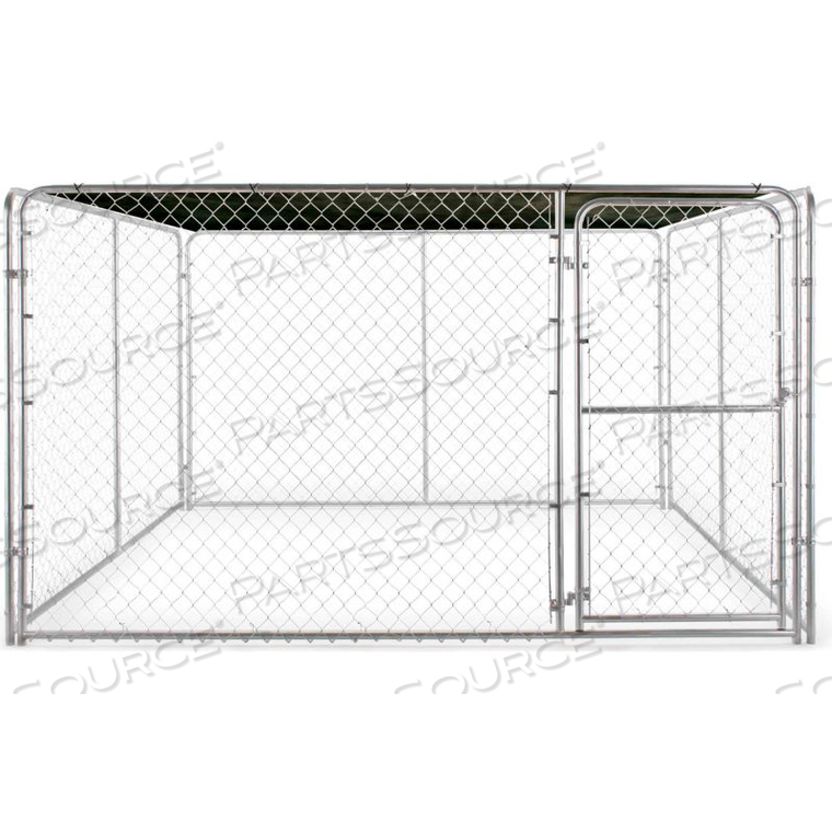 DOG KENNEL SHADE COVER, 10'W X 10'L, BLACK by Tarter Farm & Ranch