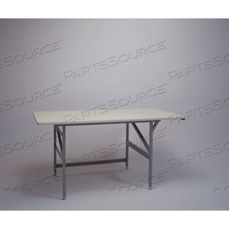 STANDARD WORK TABLE, PLASTIC LAMINATE SAFETY EDGE - 84 X 36 