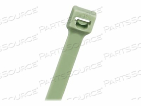 PANDUIT PAN-TY - CABLE TIE - INDOOR - 1.2 FT - GREEN by Panduit
