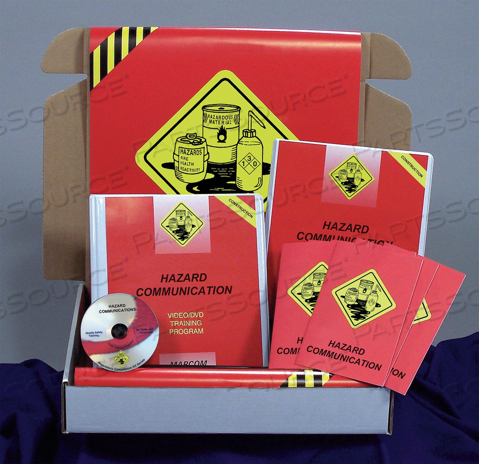 SAFETYTRAININGKIT DVD HAZRDCOMMUNICATION by MarCom Group