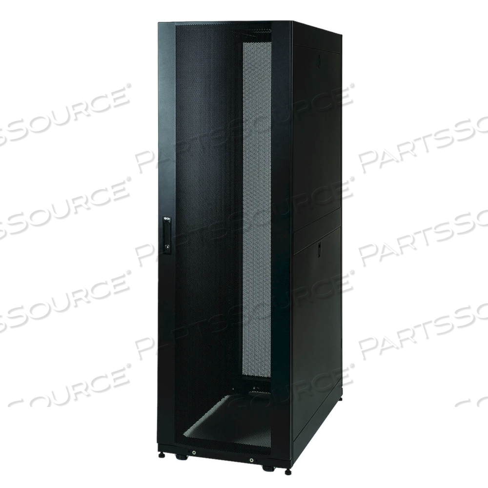 42U RACK ENCLOSURE SERVER CABINET KNOCK-DOWN W/ DOORS & SIDES by Tripp Lite