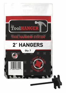 TOOL HANGER BLACK 1 LB CAPACITY PK7 by Toolhanger