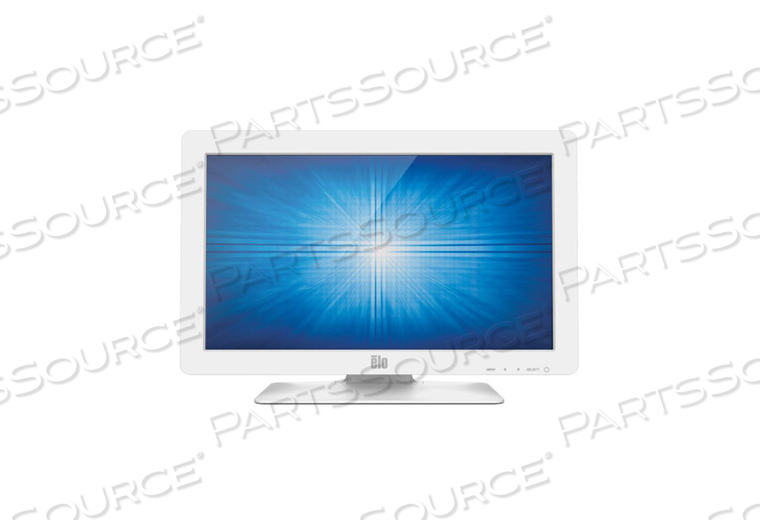 TOUCHSCREEN MONITOR, LCD PANEL, 16:9 ASPECT RATIO, 3000:1 CONTRAST RATIO, 24 IN VIEWABLE IMAGE, 50/60 HZ, 1920 X 1080 RESOLUTION, 32 W, 25 MS RES by Elo Touch Solutions