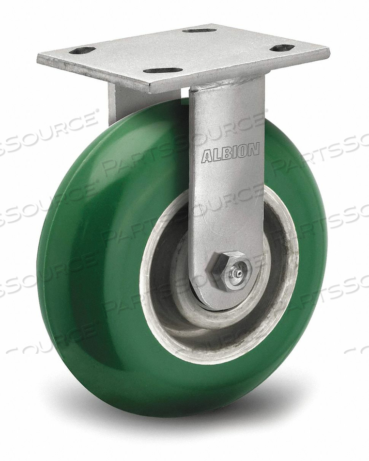 KINGPINLESS PLATE CASTER RIGID 1000 LB. by Albion KINGPINLESS PLATE CASTER RIGID 1000 LB. by Albion