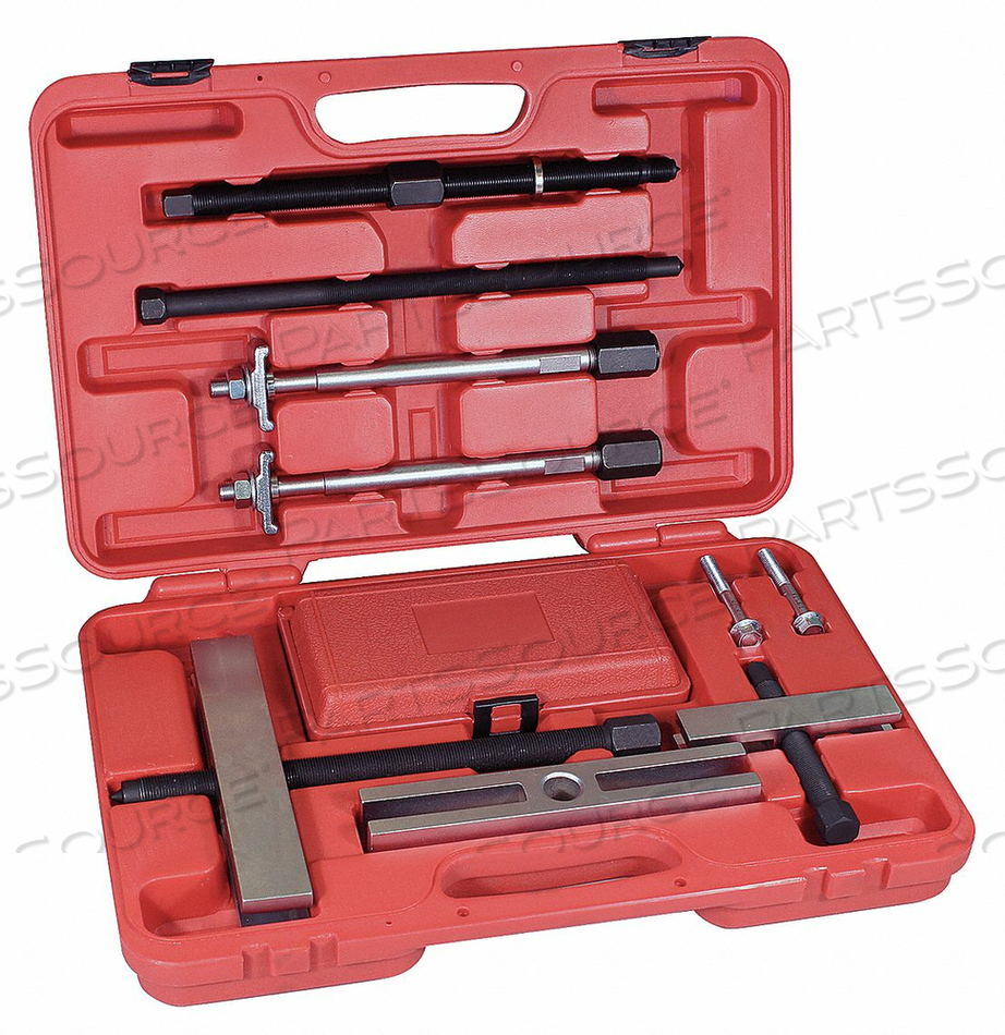 PUSH PULLER SET, JAW SPREAD - MAXIMUM 7 3/4 IN, JAW TYPES INCLUDED NOT APPLICABLE, PULLING CAPACITY 10 TON, REACH - MAXIMUM 8 1/4 IN, SCREW by Westward PUSH PULLER SET, JAW SPREAD - MAXIMUM 7 3/4 IN, JAW TYPES INCLUDED NOT APPLICABLE, PULLING CAPACITY 10 TON, REACH - MAXIMUM 8 1/4 IN, SCREW by Westward