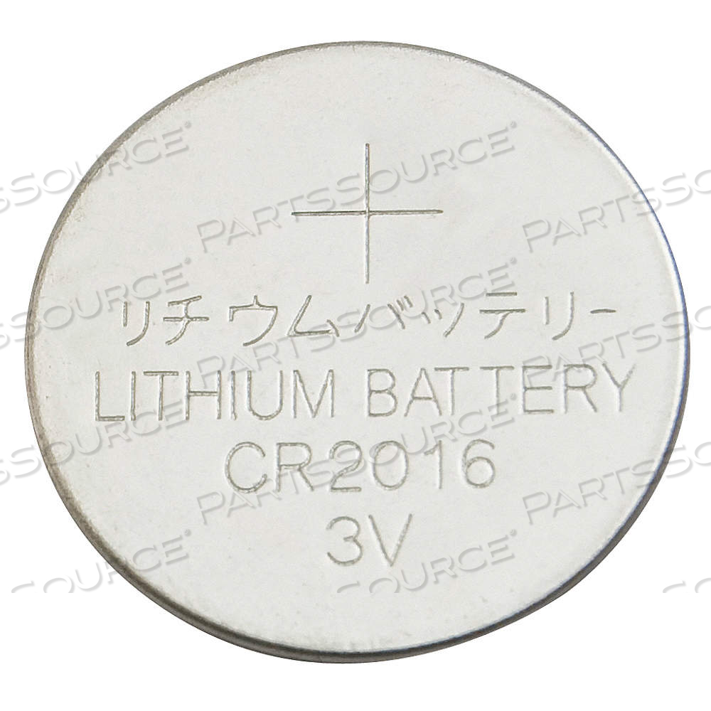 COIN CELL BATTERY, 2016 BATTERY SIZE, LITHIUM, 90 MAH CAPACITY, 3V DC, 0.788 IN DIA by Approved Vendor COIN CELL BATTERY, 2016 BATTERY SIZE, LITHIUM, 90 MAH CAPACITY, 3V DC, 0.788 IN DIA by Approved Vendor