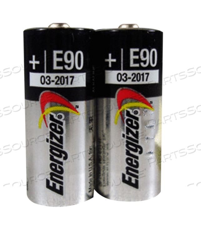 BATTERY, E90, ALKALINE, 1.5V, 1 AH (PACK OF 2) by R&D Batteries, Inc.
