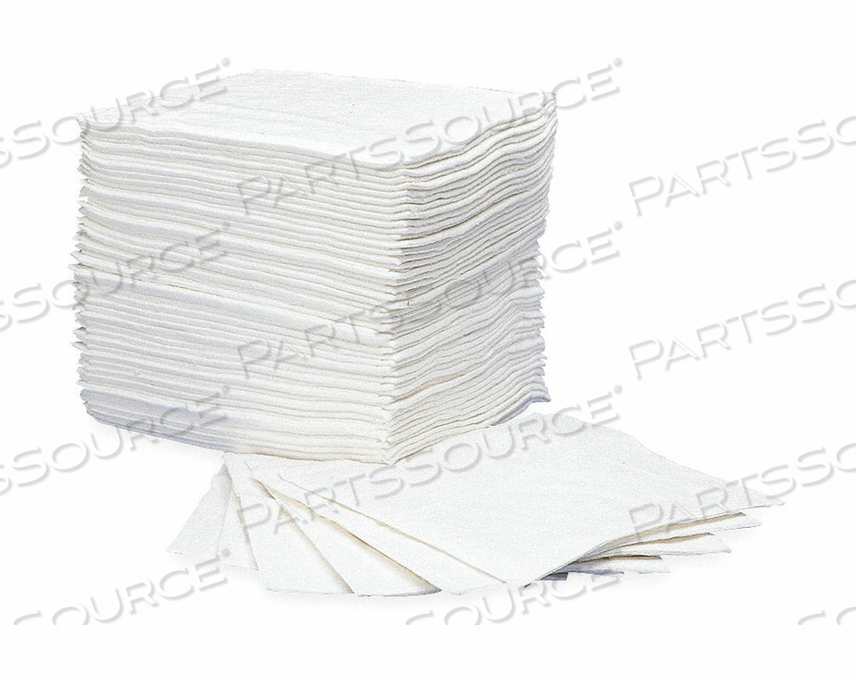 ABSORB PAD OIL-BASED LIQUIDS WHITE PK50 by Oil-Dri