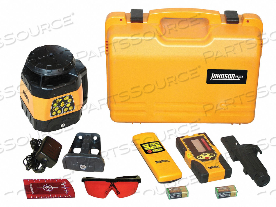 ROTARY LASER LEVEL INT/EXT RED 1500 FT. 