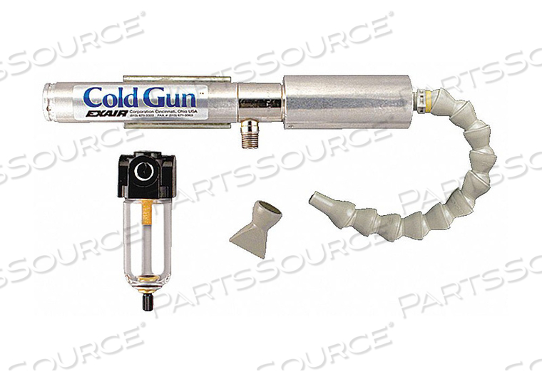 COLD GUN 1 HOSE 2000 BTUH 30 CFM 82 DBA by Exair Corporation COLD GUN 1 HOSE 2000 BTUH 30 CFM 82 DBA by Exair Corporation